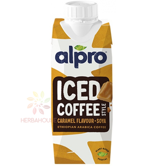 Obrázok pre Alpro Iced Coffee sójová ľadová káva z etiópskej arabiky - karamelová príchuť (250ml)