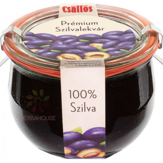 Obrázok pre Méhes Mézes Csattos Prémium Slivkový lekvár (600g)