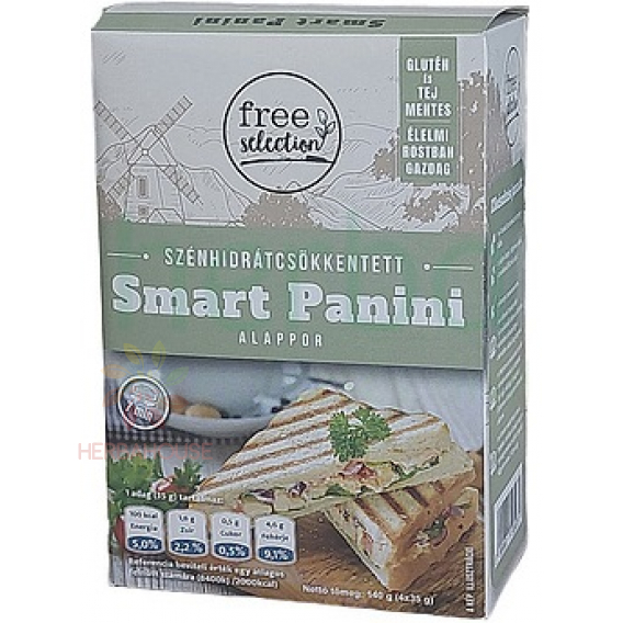 Obrázok pre Free Selection Smart Panini Bezlepková Nízkosacharidová múčna zmes (140g)