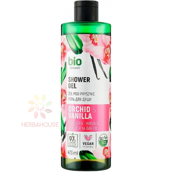 Obrázok pre Bio Naturell Sprchový gél orchidea a vanilka (473ml)