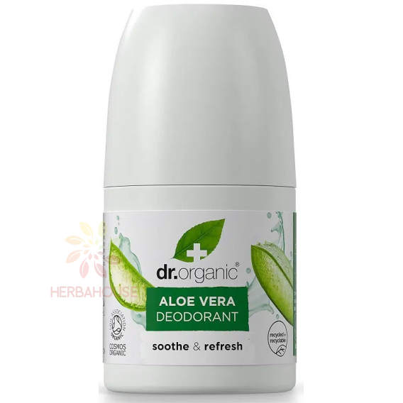 Obrázok pre Dr.Organic Prírodný deodorant s Aloe Vera bez hliníkových solí a alkoholu (50ml)