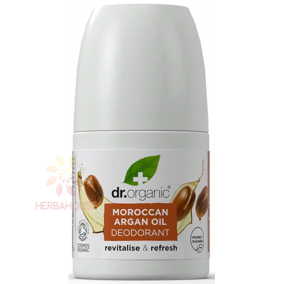 Obrázok pre Dr.Organic Prírodný deodorant s arganovým olejom bez hliníkových solí a alkoholu (50ml)