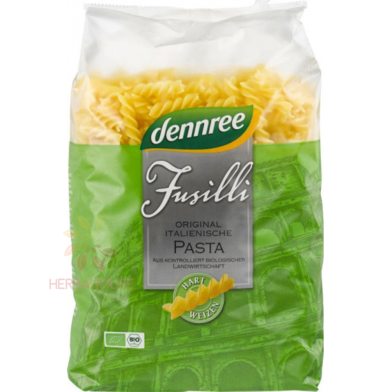 Obrázok pre Dennree Bio durum cestoviny - fusilli (500g)