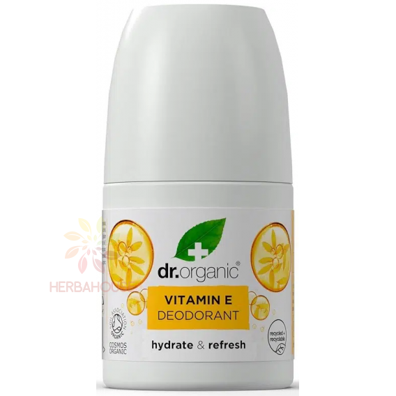 Obrázok pre Dr.Organic Prírodný deodorant s Vitamínom E bez hliníkových solí a alkoholu (50ml)