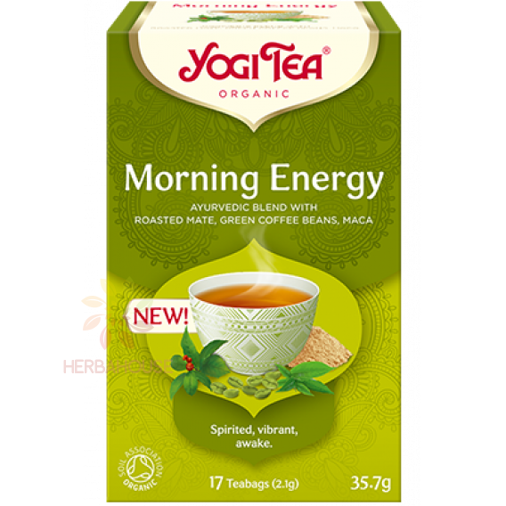 Obrázok pre Yogi Tea® Bio Ajurvédsky čaj Ranná energia (17ks) 