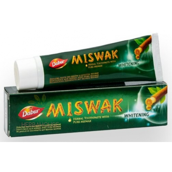 Obrázok pre Dabur Herbal Whitening bylinná zubná pasta s Miswax (100ml)