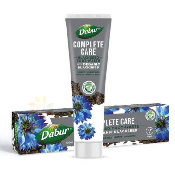 Obrázok pre Dabur Complete Care bylinná zubná pasta s čiernou rascou (100ml)