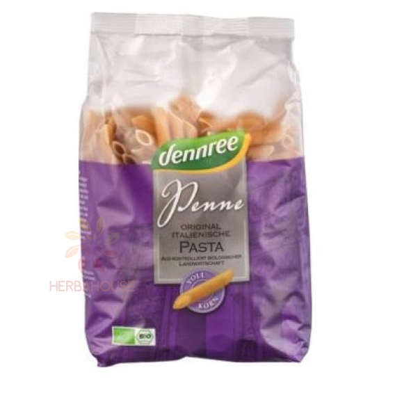 Obrázok pre Dennree Bio durum celozrnné cestoviny - penne (500g)