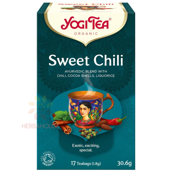 Obrázok pre Yogi Tea® Bio Ajurvédsky čaj Sweet Chili (17ks) 