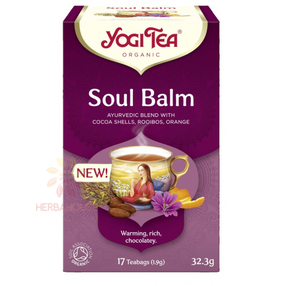 Obrázok pre Yogi Tea® Bio Ajurvédsky čaj Soul Balm (17ks) 