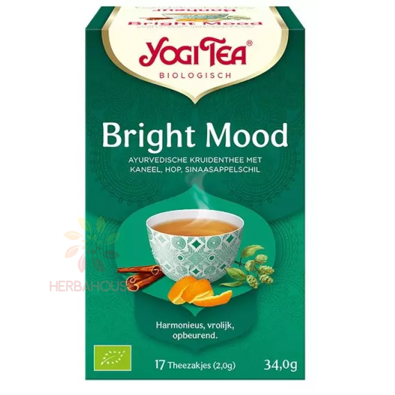 Obrázok pre Yogi Tea® Bio Ajurvédsky čaj Bright Mood (17ks) 