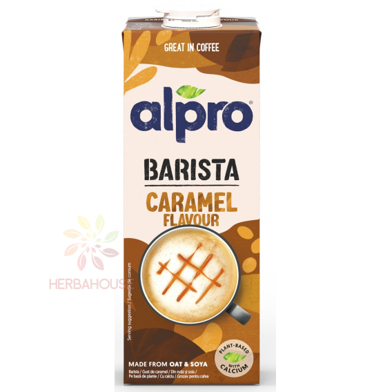 Obrázok pre Alpro Barista Ovseno-sójový nápoj s karamelovou príchuťou (1000ml)