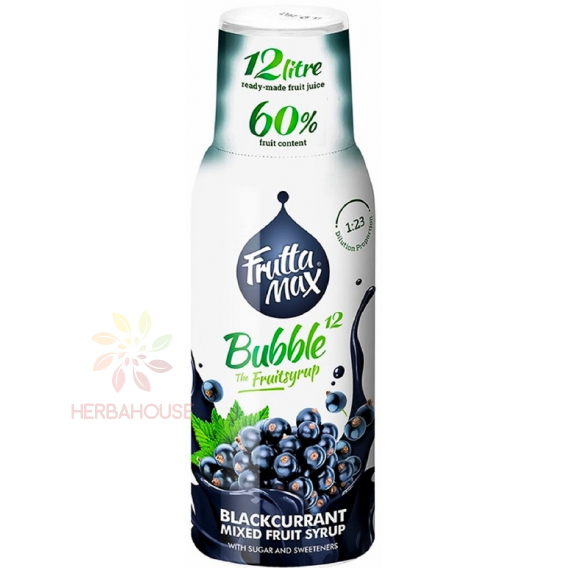 Obrázok pre Fruttamax Sirup čierna ríbezľa (500ml)