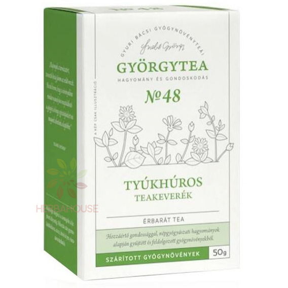 Obrázok pre Györgytea No48 Čajová zmes z hviezdice prostrednej - na cievy (50g) 