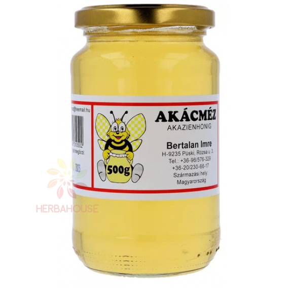 Obrázok pre Bertalan Maďarský agátový med (500g)