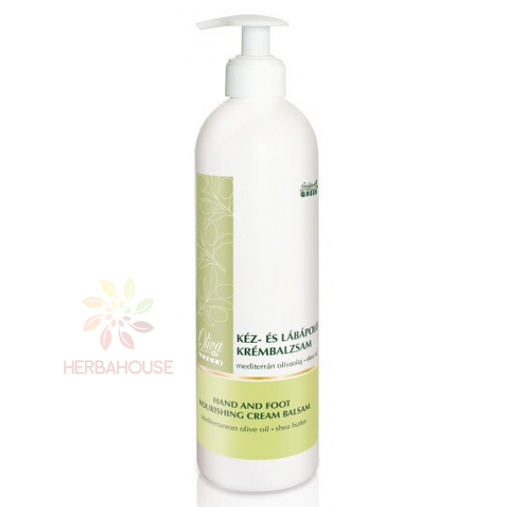 Obrázok pre Golden Green Oliva Beauty Krémový balzam na ruky a nohy s pumpičkou (500ml)