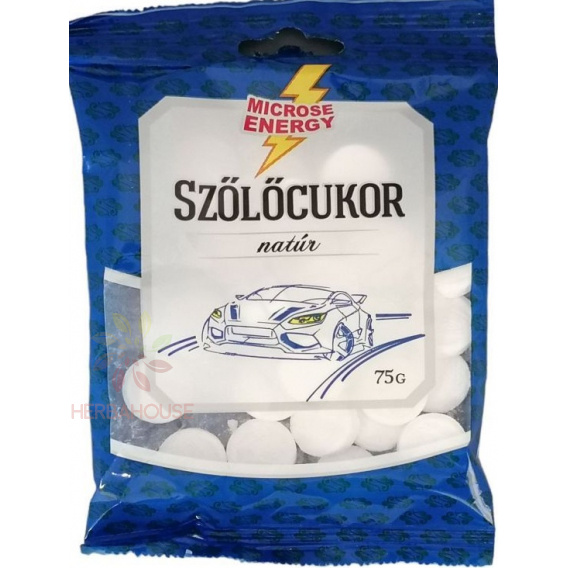 Obrázok pre Microse Hroznový cukor pastilky natur (75g)