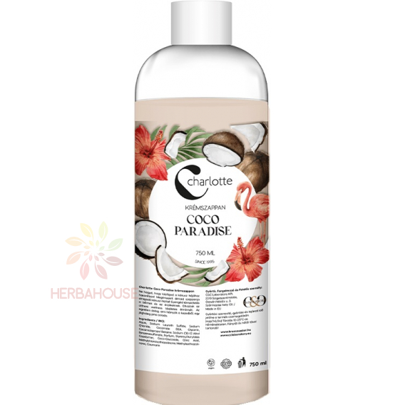 Obrázok pre Charlotte Tekuté mydlo Coco paradise – náhradná náplň (750ml)