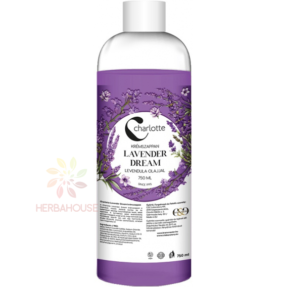 Obrázok pre Charlotte Tekuté mydlo Lavender Dream – náhradná náplň (750ml)