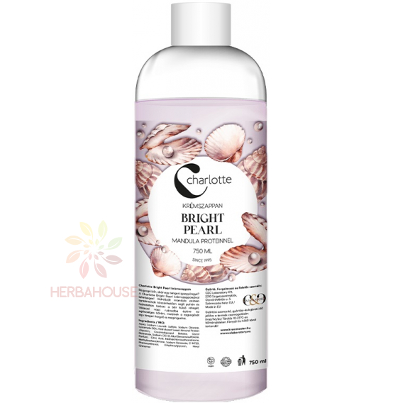 Obrázok pre Charlotte Tekuté mydlo Bright Pearl – náhradná náplň (750ml)