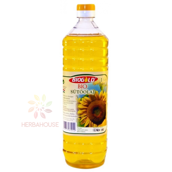 Obrázok pre Biogold Bio Slnečnicový olej - jedlý olej (1000ml)