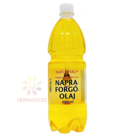 Obrázok pre NaturPiac Extra panenský slnečnicový olej lisovaný za studena (1000ml)