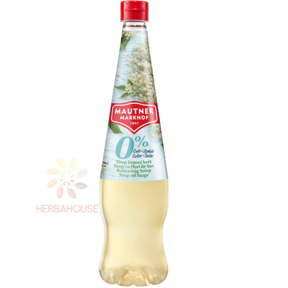 Obrázok pre Mautner Markhof Sirup s bazovou príchuťou so sladidlami (700ml) 