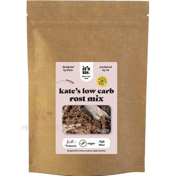 Obrázok pre It´s us Kate's low carb fiber mix Nízkosacharidová vlákninová zmes (300g) 