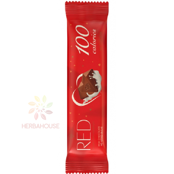 Obrázok pre Red Delight Mliečna čokoláda so sladidlom (26g)