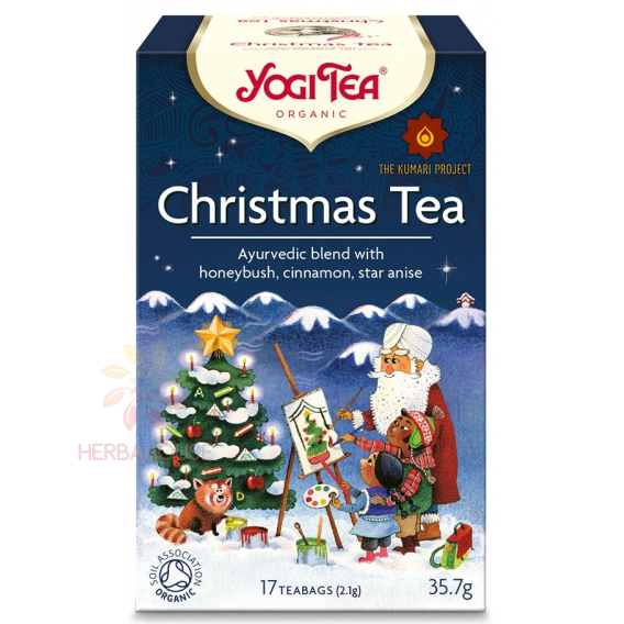 Obrázok pre Yogi Tea® Bio Ajurvédsky čaj Christmas Tea (17ks) 