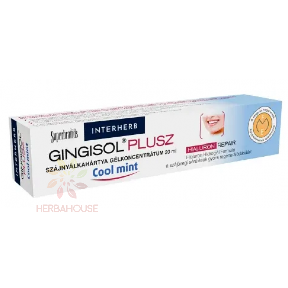 Obrázok pre Interherb Gingisol Plus Cool Mint Zubný gél na afty a malé odreniny (20ml)