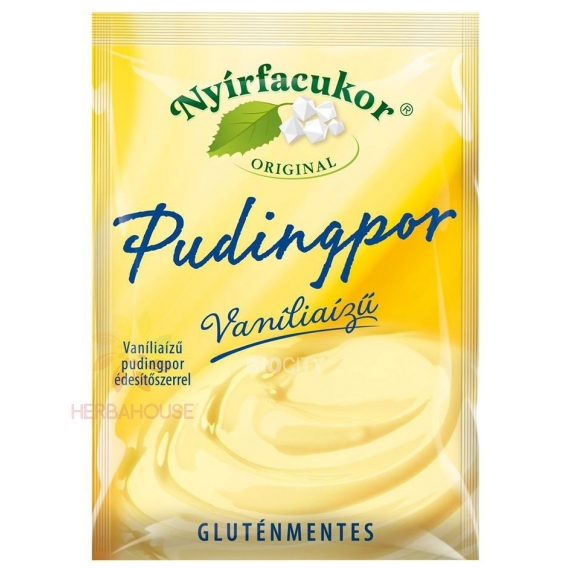 Obrázok pre Nyírfacukor Original Bezlepkový vanilkový puding so sladidlom (80g)