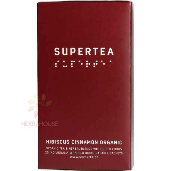 Obrázok pre Teministeriet Supertea Bio Čaj ibištek a škorica (20ks)