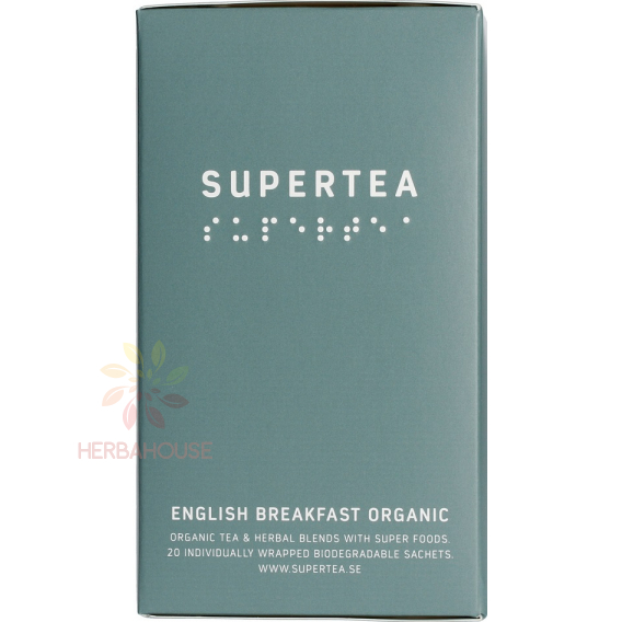 Obrázok pre Teministeriet Supertea Bio English Breakfast čierny Čaj (20ks)