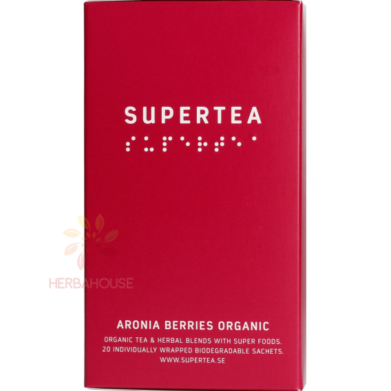 Obrázok pre Teministeriet Supertea Bio Zelený čaj a arónia (20ks)