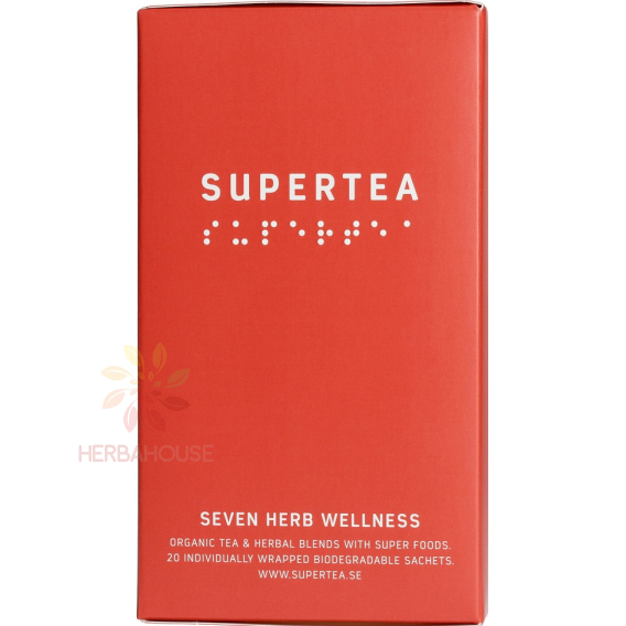 Obrázok pre Teministeriet Supertea Bio Seven Herb Wellness Čaj (20ks)