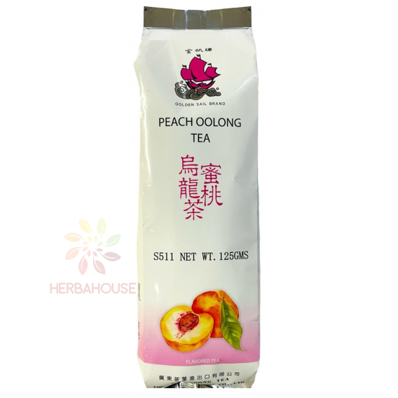 Obrázok pre Golden Sail Oolong čaj s broskyňou - sypaný (125g)