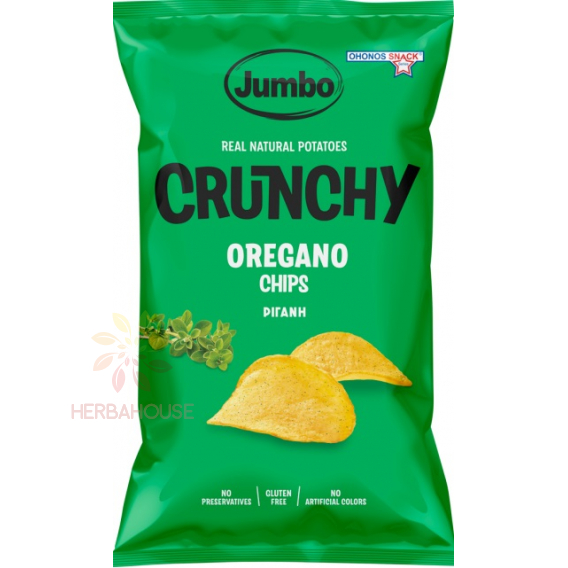 Obrázok pre Ohonos Jumbo Crunchy Bezlepkové zemiakové chipsy s oregánom (50g)