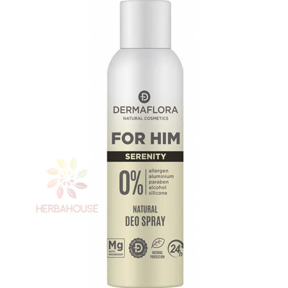 Obrázok pre Dermaflora For Him Serenity Dezodorant v spreji (150ml)