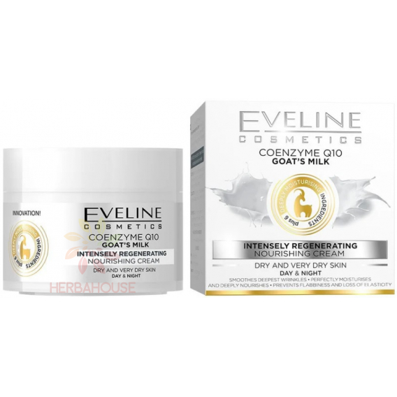 Obrázok pre Eveline Coenzym Q10 & Goat's Milk Regeneračný denný a nočný krém (50ml)