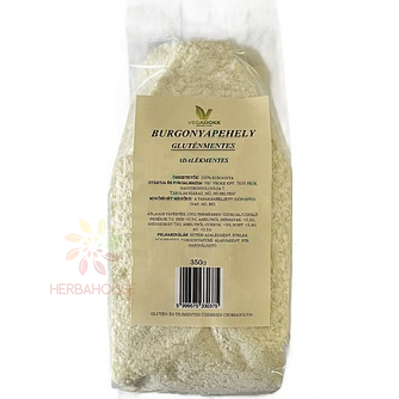 Obrázok pre Vegadokk Bezlepkové Zemiakové vločky (350g)