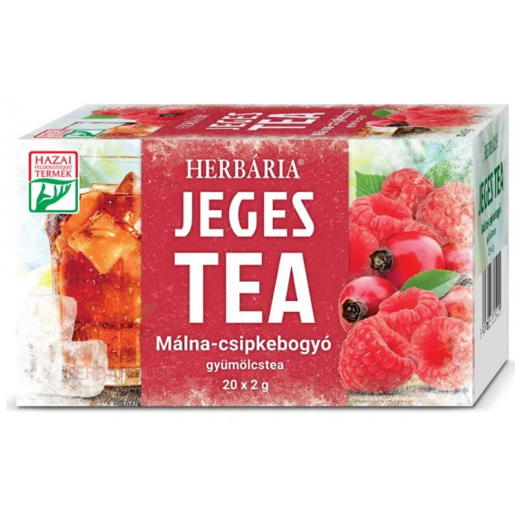 Obrázok pre Herbária Ľadový čaj malina a šípka (20ks)