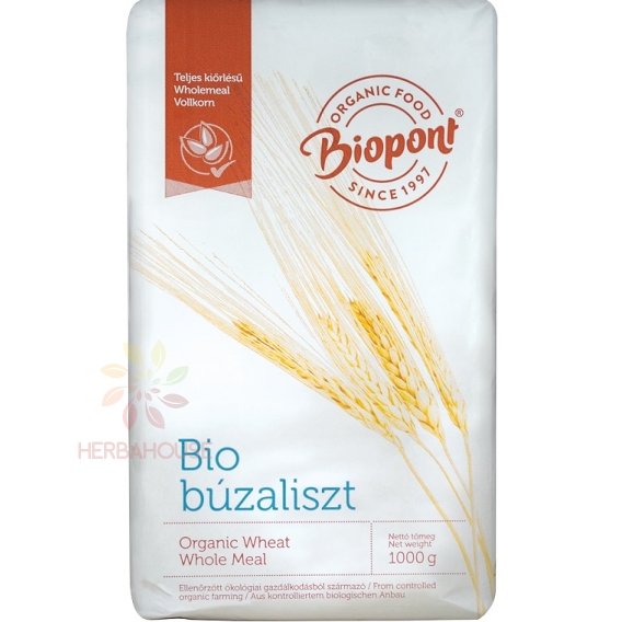 Obrázok pre Biopont Bio Pšeničná múka celozrnná (1000g)