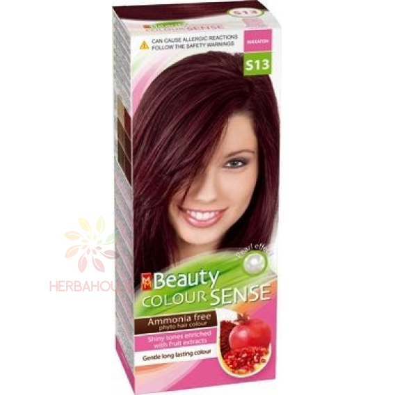 Obrázok pre MM Beauty Colour Sense permanentná farba na vlasy S13 - mahagónová (125ml)