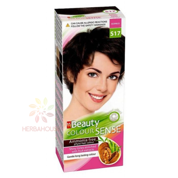 Obrázok pre MM Beauty Colour Sense permanentná farba na vlasy S17 - espresso (125ml)