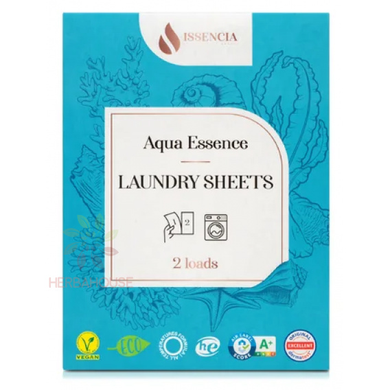 Obrázok pre Issencia Aqua Essence ekologické pracie pásiky s vôňou morskej sviežosti (2 praní)