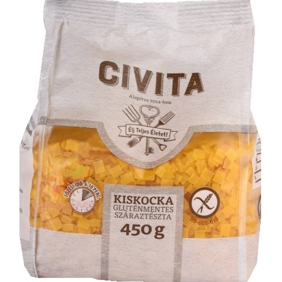 Obrázok pre Civita Bezlepkové kukuričné cestoviny malé kocky (450g)