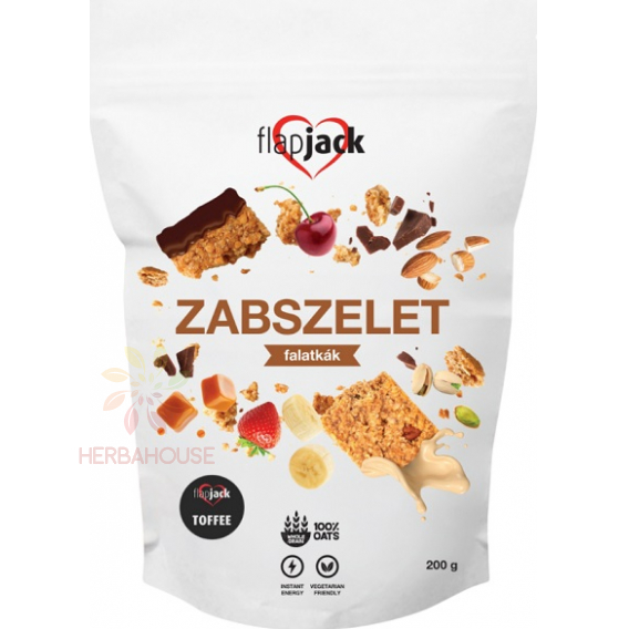 Obrázok pre FlapJack Toffee Ovsené kocky v karamelovej a kakaovej poleve (200g)