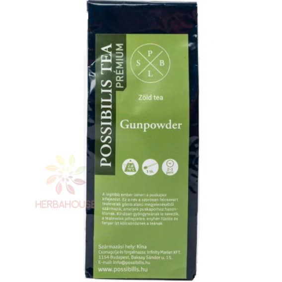 Obrázok pre Possibilis Gunpowder zelený čaj sypaný (75g)