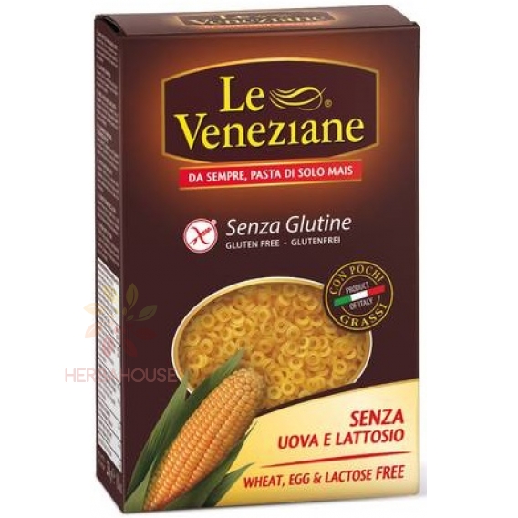 Obrázok pre Le Veneziane Anellini (krúžky) kukuričné cestoviny (250g)